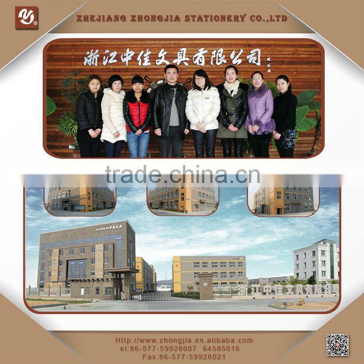 2015 new design business pu folder with card holder