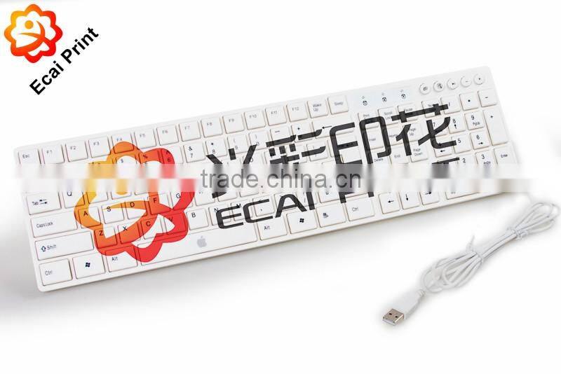 popular high quality custom made printing wired keyboard