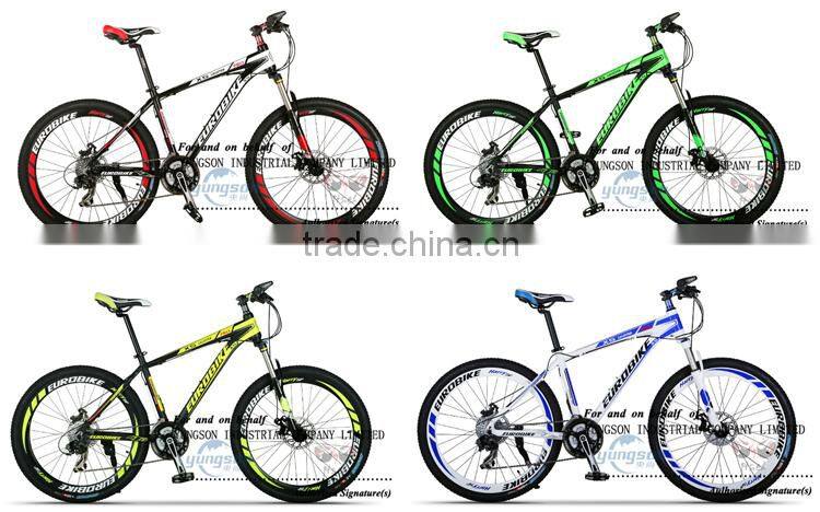 Wholesale china mountain bikes full suspension disc brakes