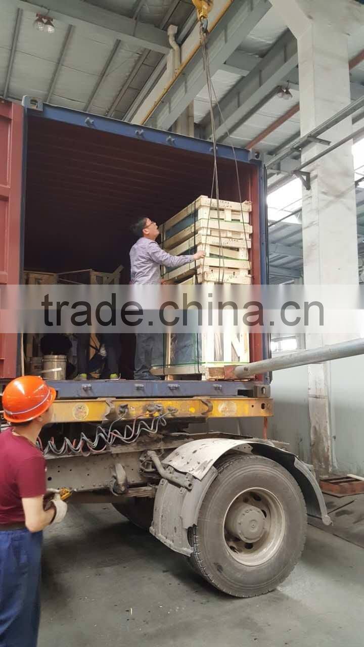 High Quality Bronze, Grey, Blue, Green, Pink Tinted Float Glass