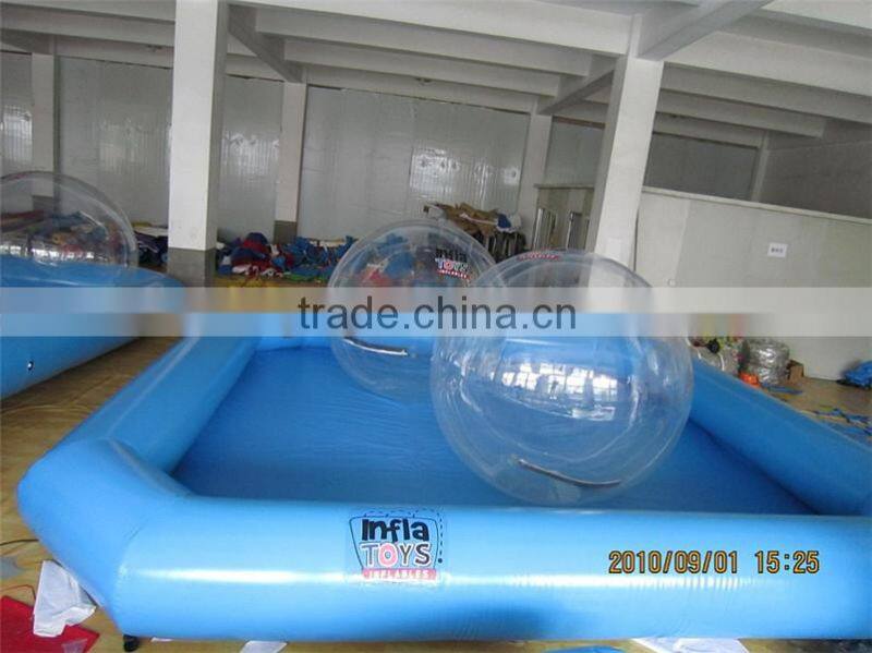 Transparent Tizip Zipper Water Walking Ball for Sale