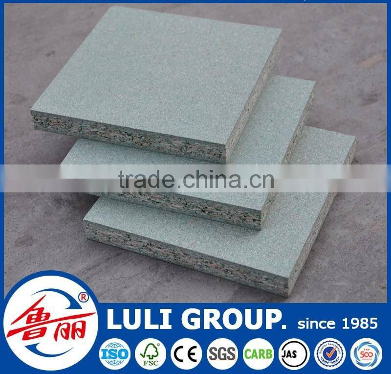 green waterproof particle board
