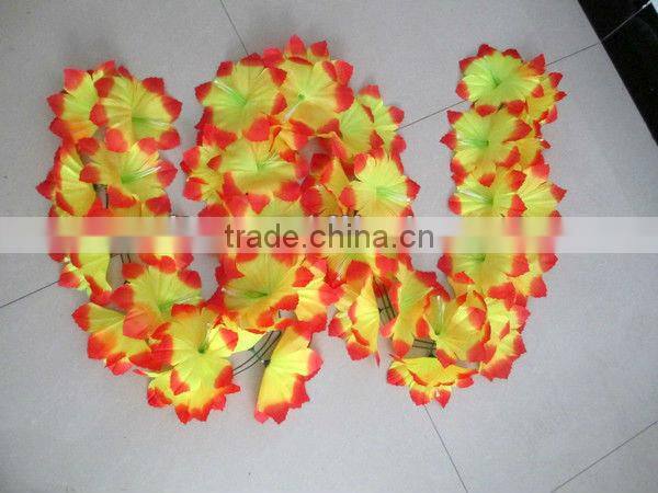 wedding decoration 200cm length artificial plastic flower garland