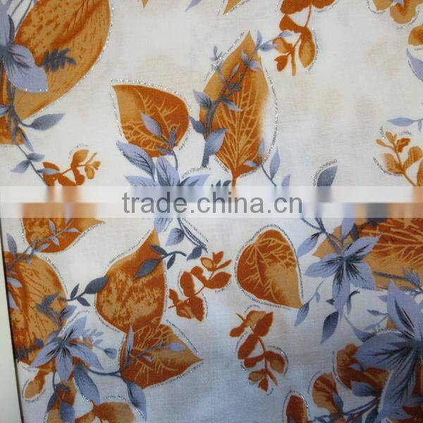 Hot sale 100% Rayon printed fabric for garment