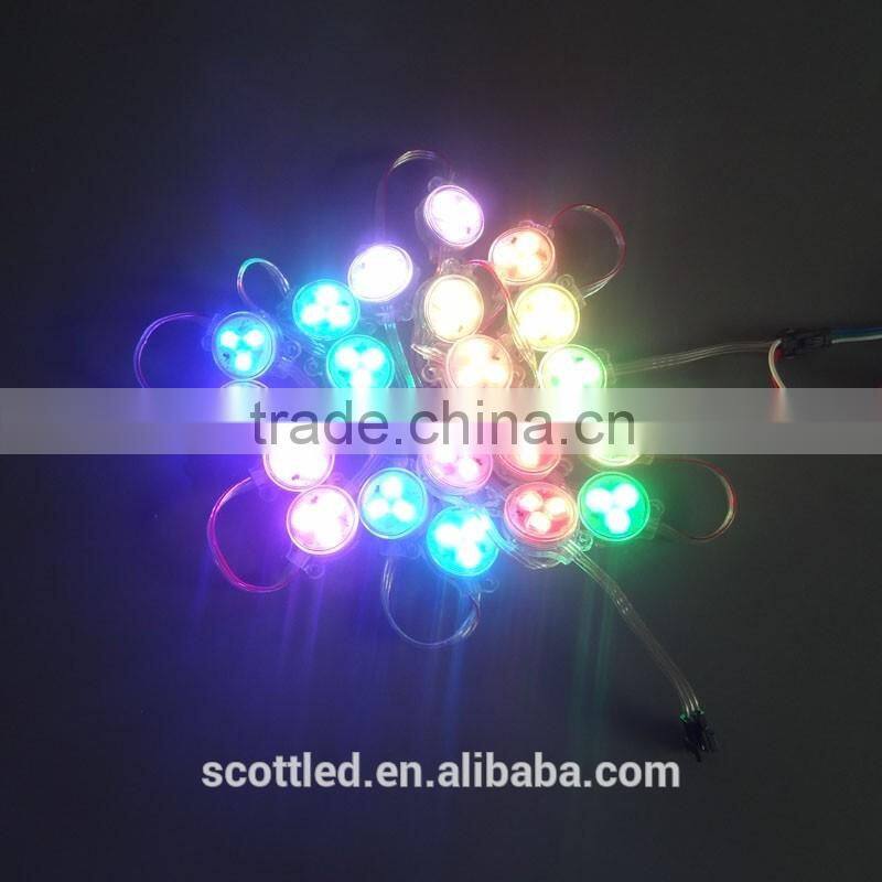 hot selling Outdoor IP67 led dot light ws2801 30mm