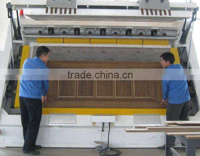 exterior stainless steel door and interior wooden door set security door