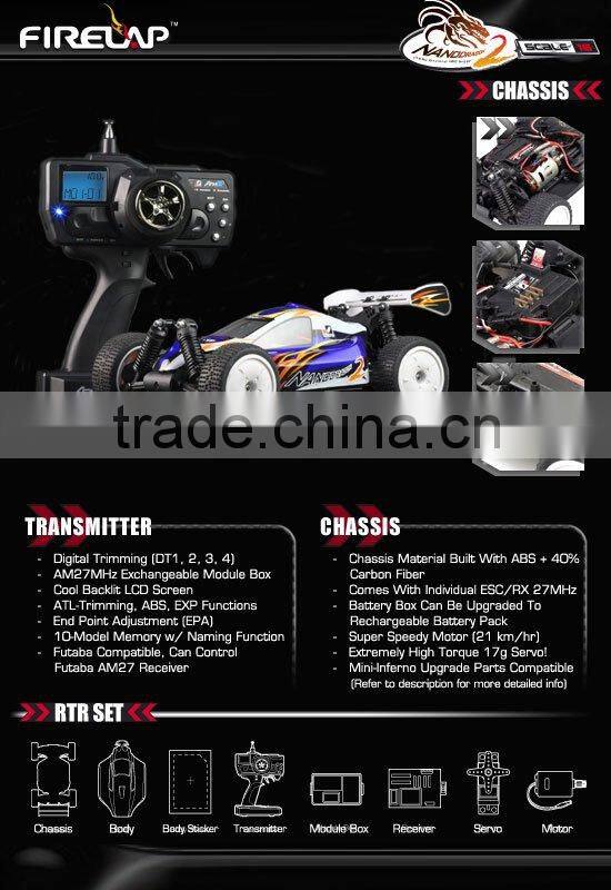 LS-01BC 1/16 off road 4WD Brushless rc car