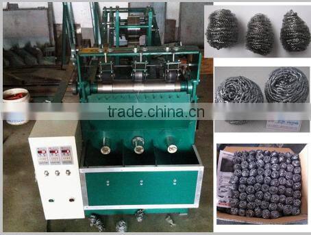 factory price! automatic mesh scourer machine