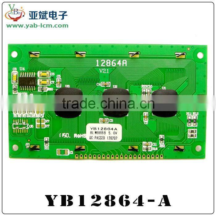 6 O'Clock Viewing Direction graphic Display Module 128X64 12864 LCD