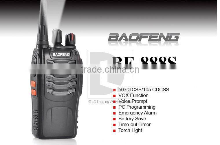 Wholesale genuine baofeng BF-888S uhf 400-470mhz mini walkie talkie two way radio BF-888S