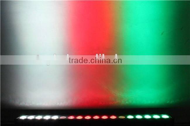 CE&RoHs Certificate Excellent Color Mixing LED Pixel Bar 18*4-in-1 RGBW Wall Washer LED Light