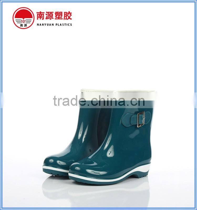 Fashion women ankle rain boots
