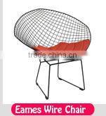 High quality genuine leather meeting room chair/Modern design living room furniture leather with metal office chair