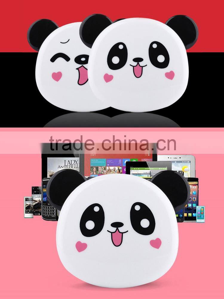 Smart universal power bank cartoons with lovely icon