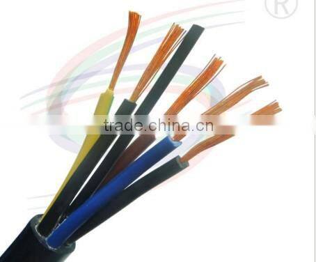 cheap electrical wire pvc inslulated & sheathed multi-core flexible round cable 10 electric cable