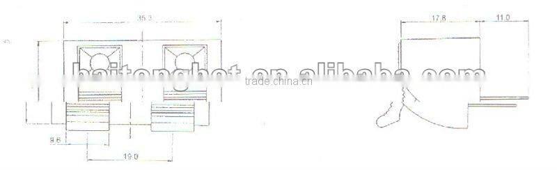 Wire Clip speaker socket