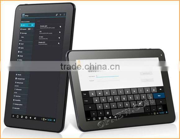 10 inch quad core tablet pc hdm i support ebook build-in Bluetooth Wifi Camera tablet computer external 3G