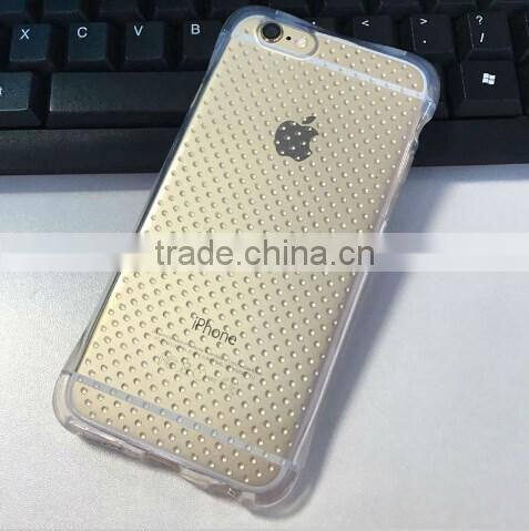 Luxury clear bubble tpu phone case for iphone 6s, for iphone6/6 plus/5 5s 5g bubble tpu case