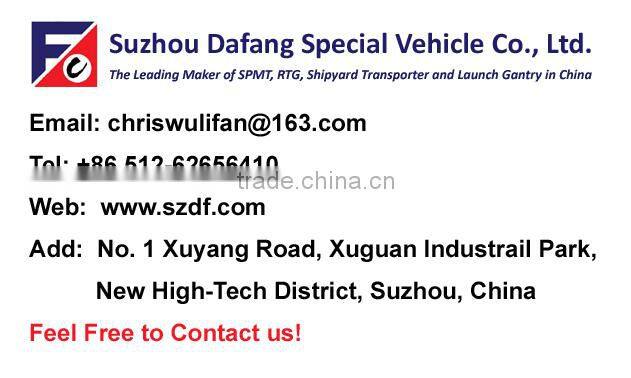 Hydraulic Self-propelled modular transporter SPMT