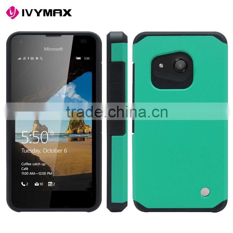 Hot selling slim armor case for Nokia lumia 550 shockproof hybrid mobile phone case