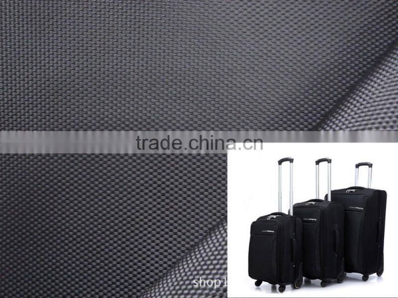 600D polyester waterproof PU coated nylon fabric for bag making