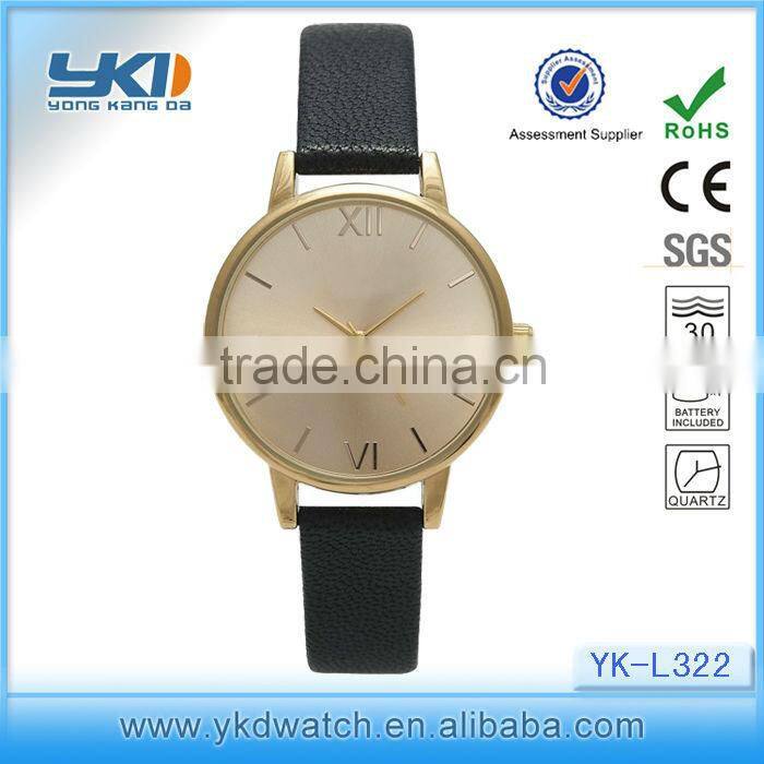 Luxury lady wrist watch, luxury watch 30-50ATM water proof , lady watch with reliable watch factory