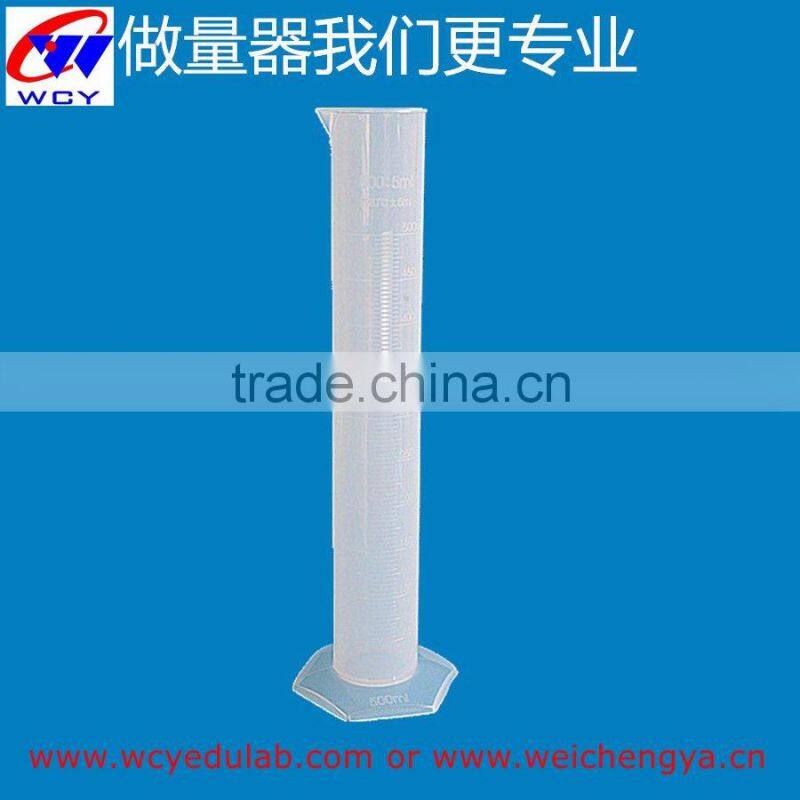 High quality competitive price plastic measuring cylinder from 10ML to 2000 ML