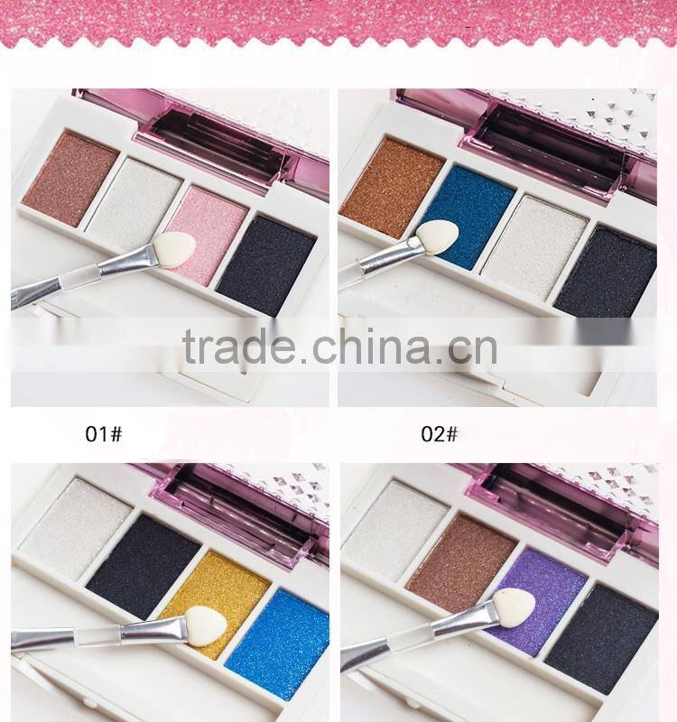 OEM 4 Color Cream Eyeshadow Palette