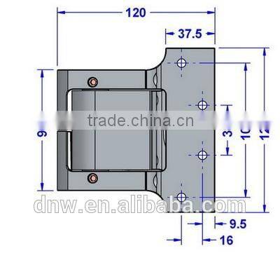 Hydraulic door hinge
