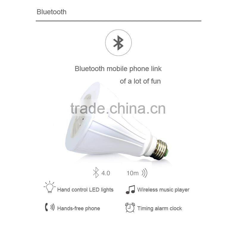 2015 New Inventions in China Smart LED Bluetooth Speaker Bulb