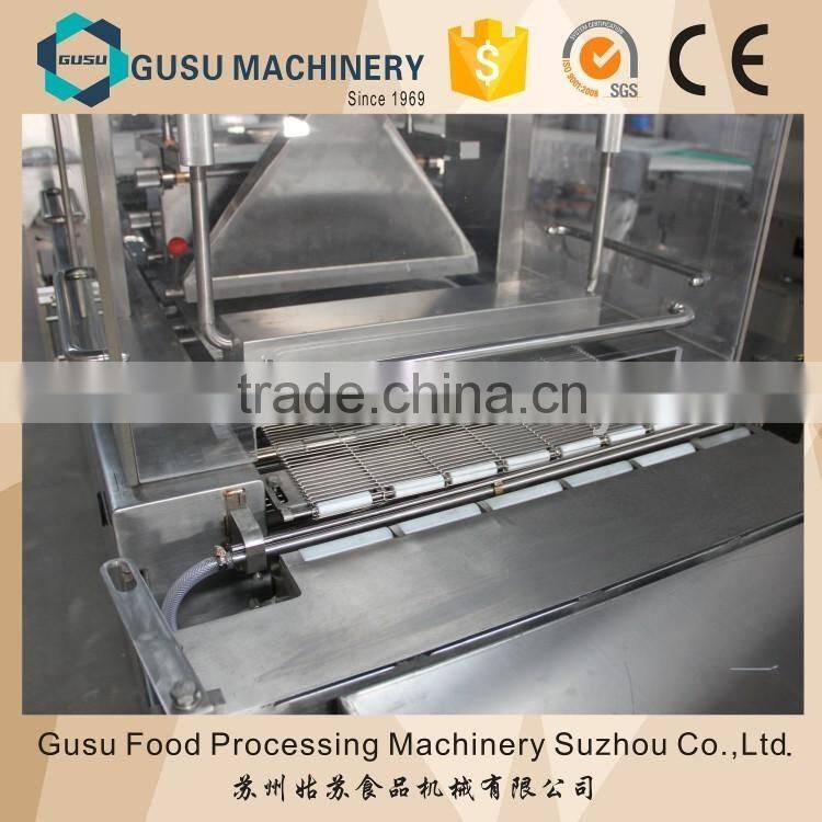 Hot selling small chocolate enrobing machine 600mm for mini factory