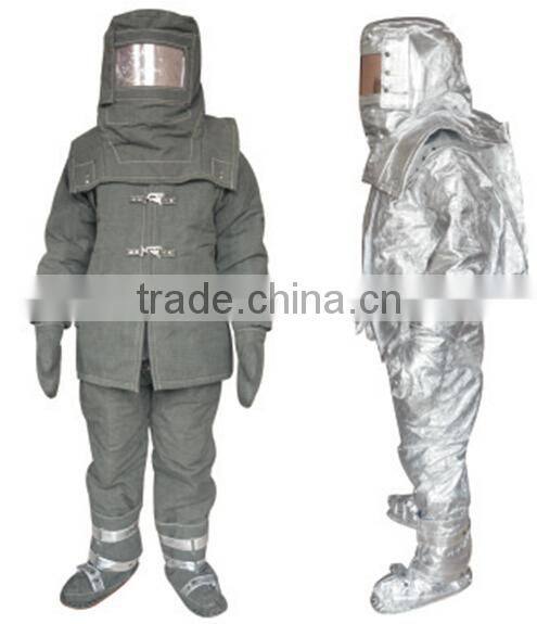 High quality CCS approved fire entry suit Heat insulation suit for fireman