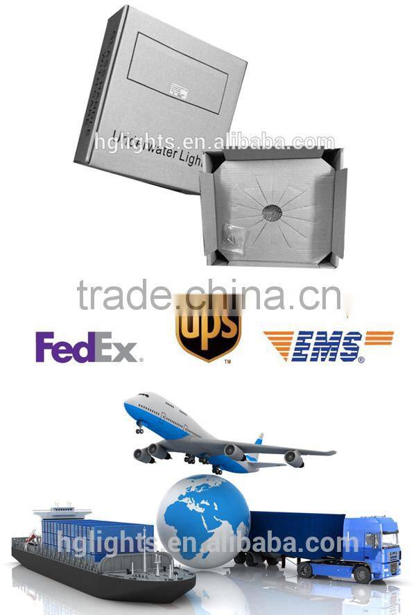 IP68 Surface Mounted LED Swimming Pool Light / RGB synchronized led pool lighting