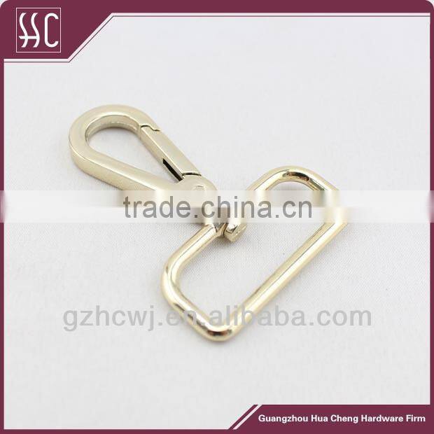 fashion dog hook, snap hook for handbag, Guangzhou made dog hook hardware