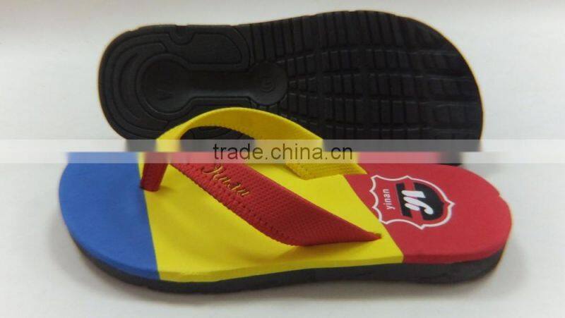 2016 Fashion Men Eva slipper , beach slipper, summer beach shoes for mens