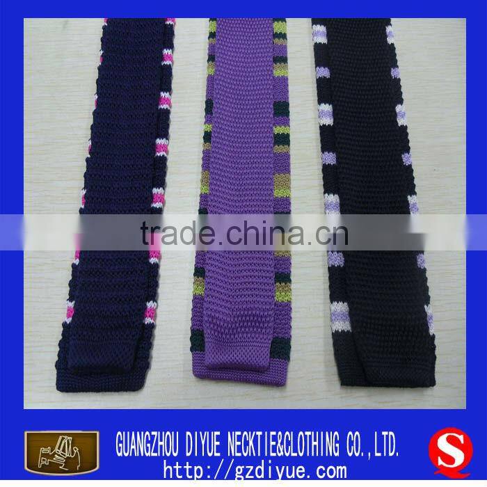 colorful sik knit tie for young man