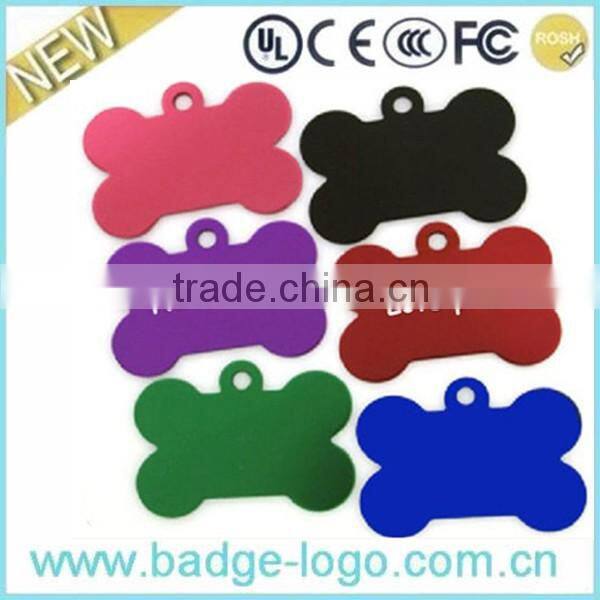 custom printed epoxy dog tags with bead chain