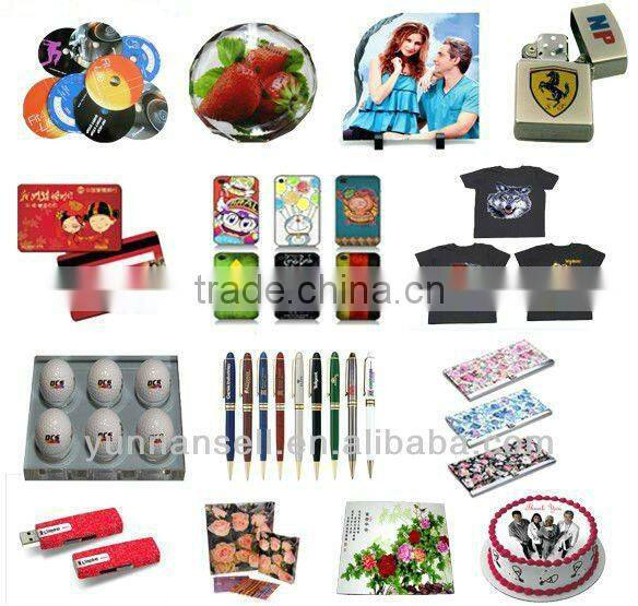 Multifunction high speed digital Flatbed printer for card