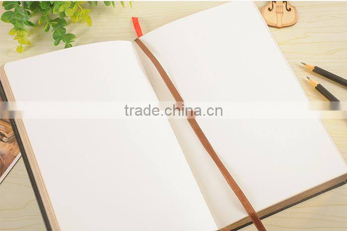Imitation Leather Thick Notebook With dark color