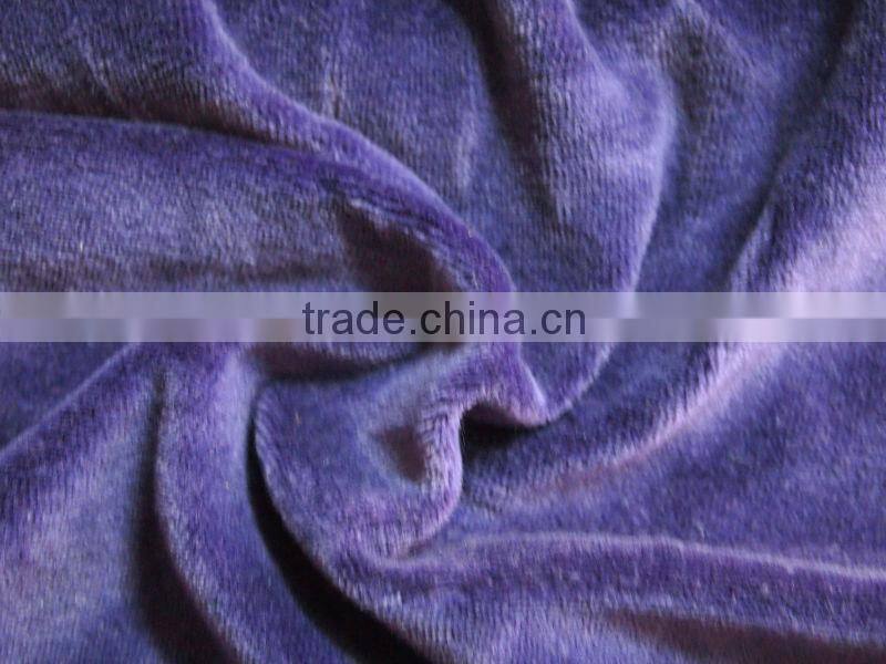 melange velvet fabric