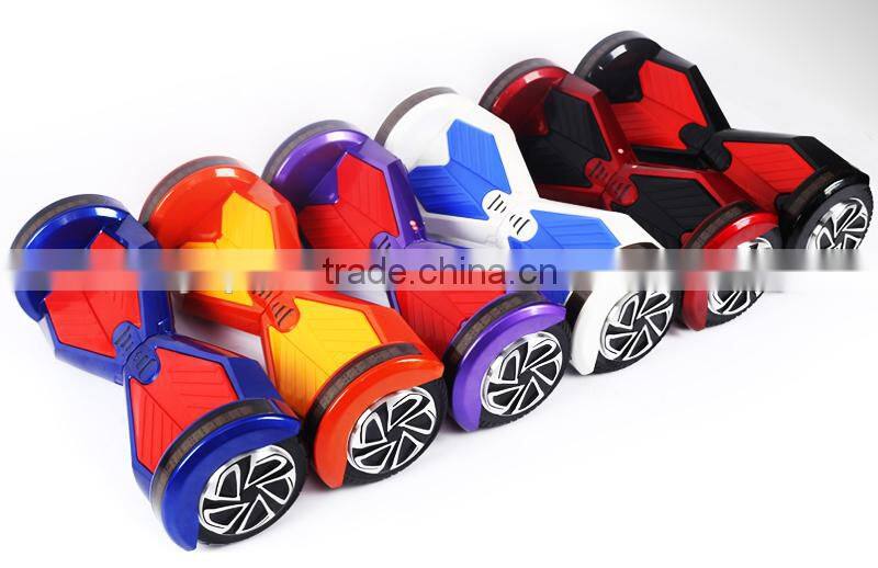 Two wheels custom 8 inch hoverboard with samsung battery with remote (PN-A6)