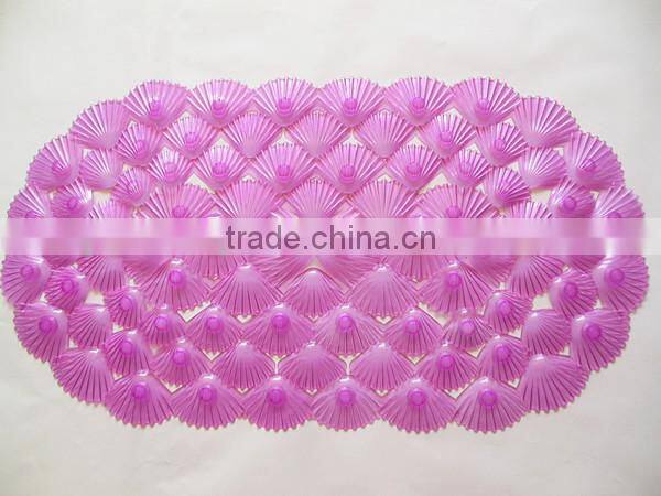 plastic suction cup bath mats