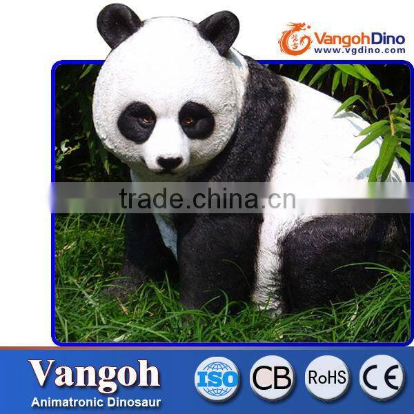 life size simulation fiberglass panda