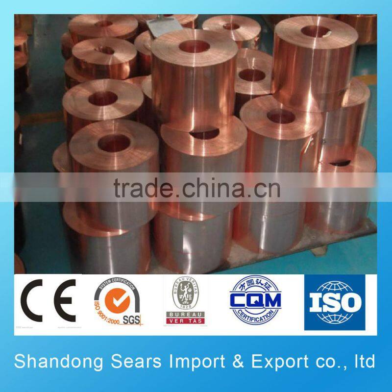 pancake coil copper tube / copper cooling coil C1020