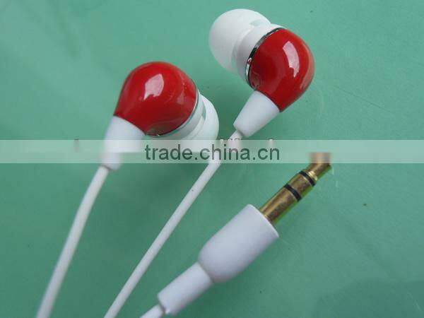 2016 new high quality 3.5mm inear hifi stereo headphone&headset