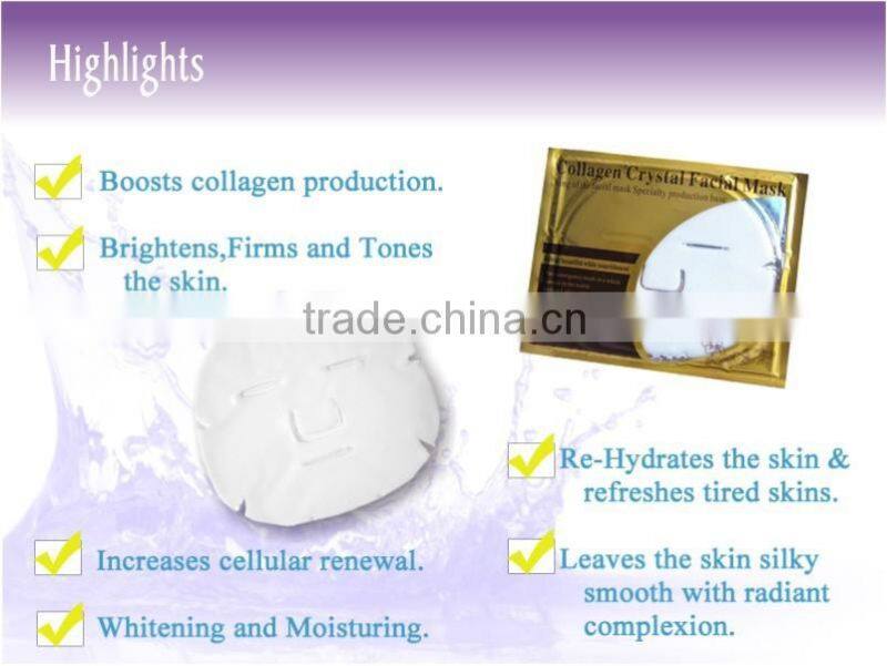 OEM moisturize whitening anti-wrinkle facial rose sleep gel mask