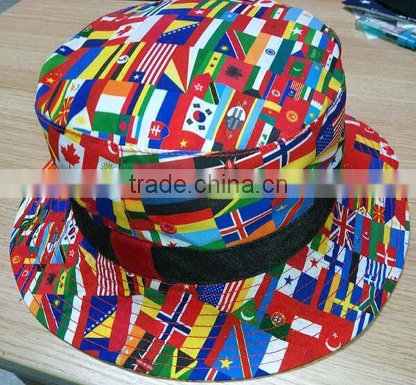 Custom High Quality Plain White Cotton Bucket Hat Blank Bucket Hat