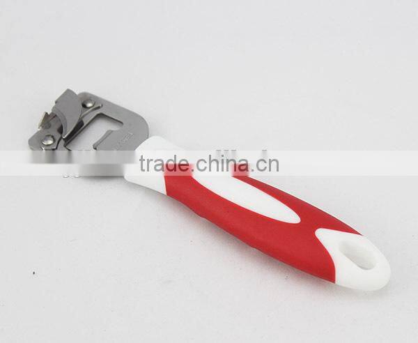 Latest design plastic handle sea food tools type stainless steel opener oyster opener