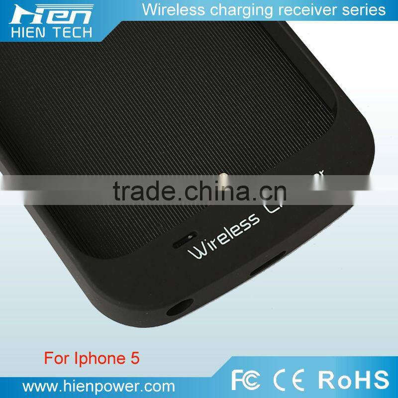 qi wireless charger receiver for iphone 5 5s case