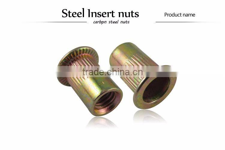 Hot sale internal thread closed end riveted nut insert nut
